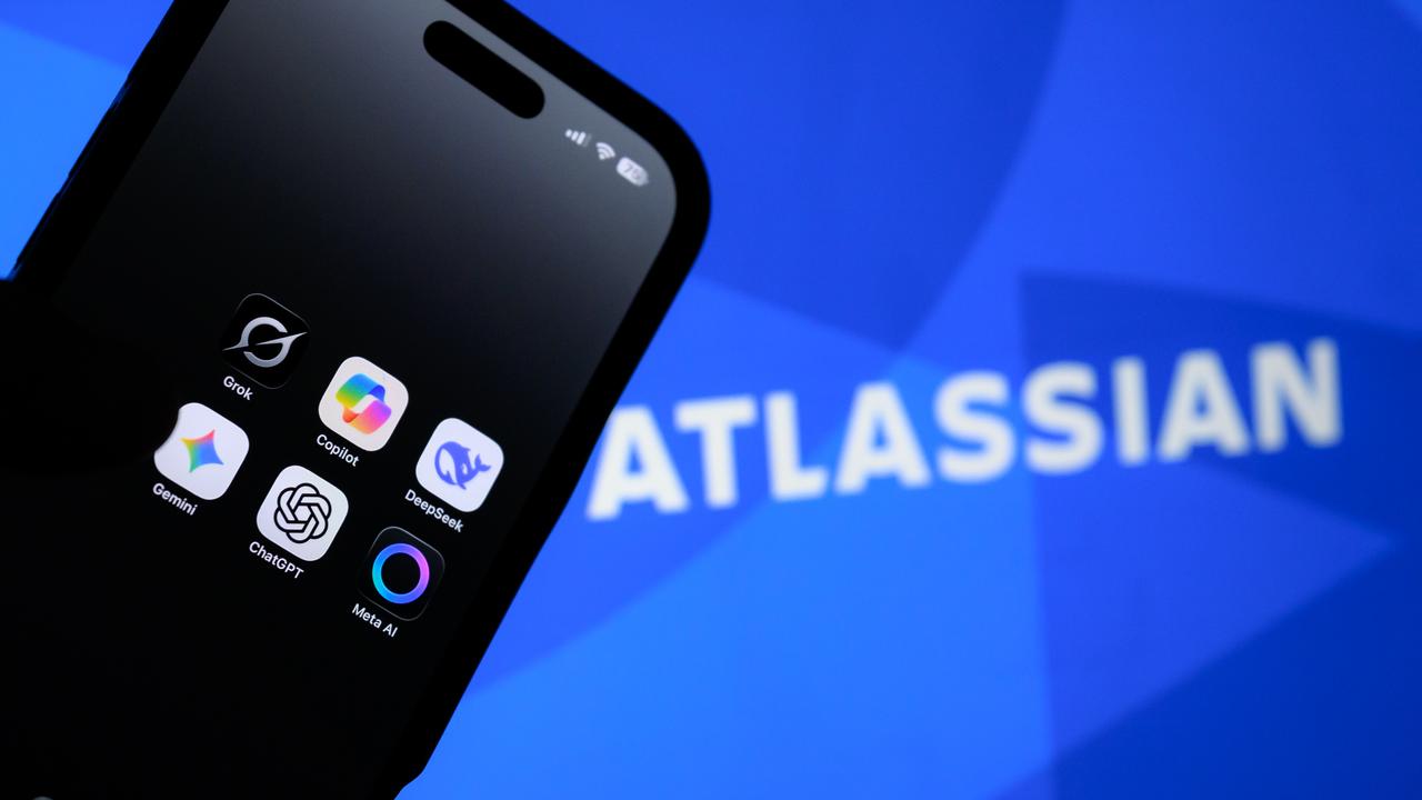 AI apps are displayed on a phone