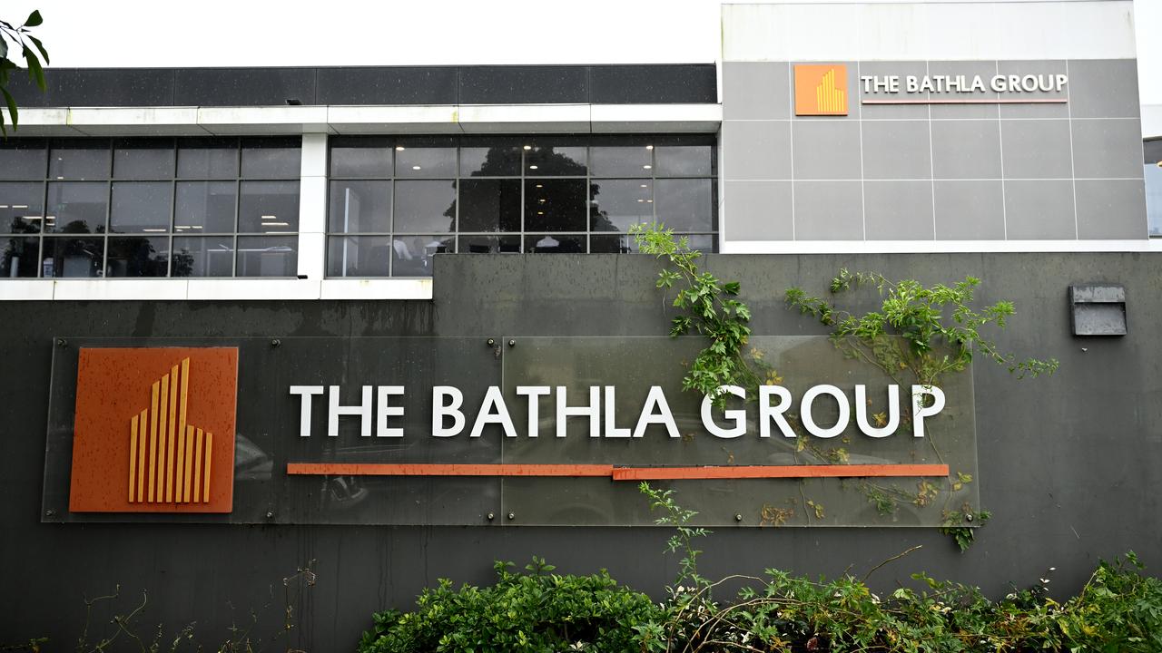 Signage for Bathla Group (file image)