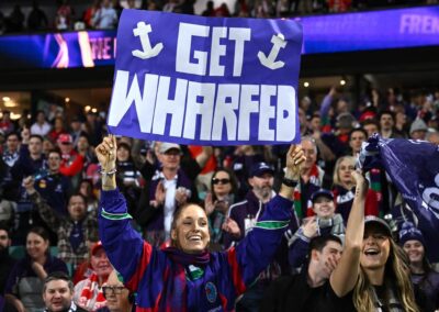 Wharfies make way to the MCG, whatever the price