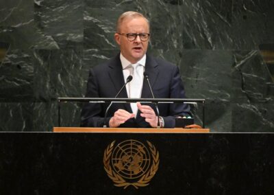 Australia urges middle-power push for security council