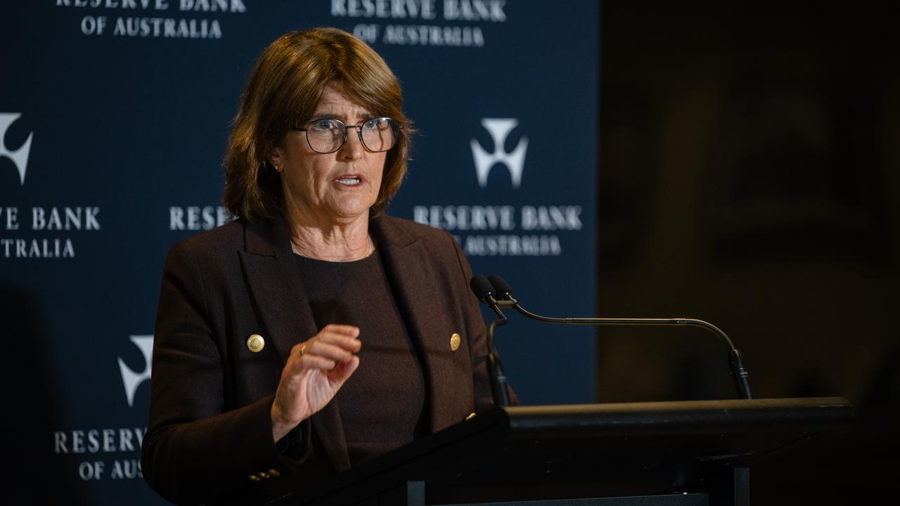RBA governor Michelle Bullock.