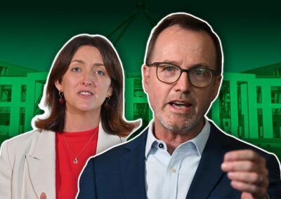 Shoebridge over troubled Waters: Greens select leader