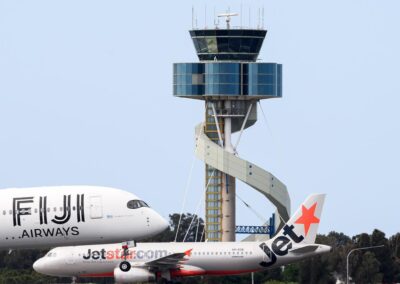 Airport declared safe by minister despite near misses
