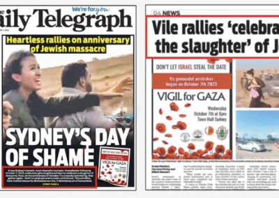 A vigil for the dead for some. ‘Subhuman ghouls’ to Murdoch’s goons
