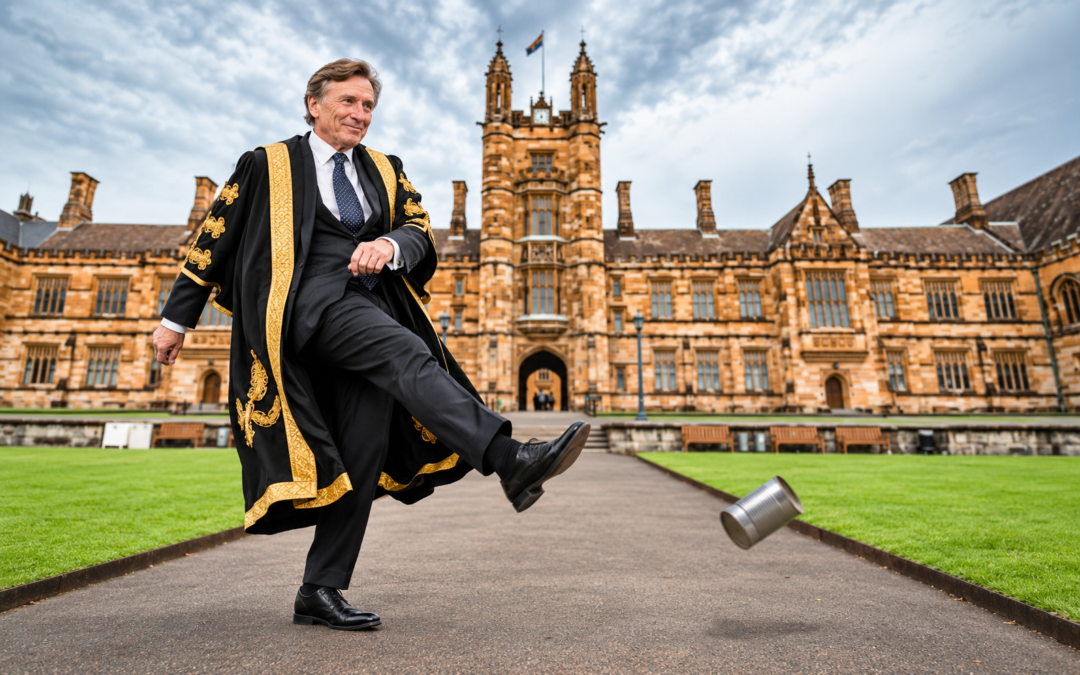 Sydney Uni. Kickin’ the free speech can down the road