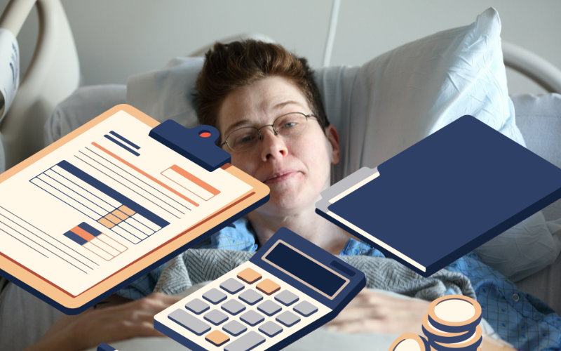Hospital patients accounting shuffle