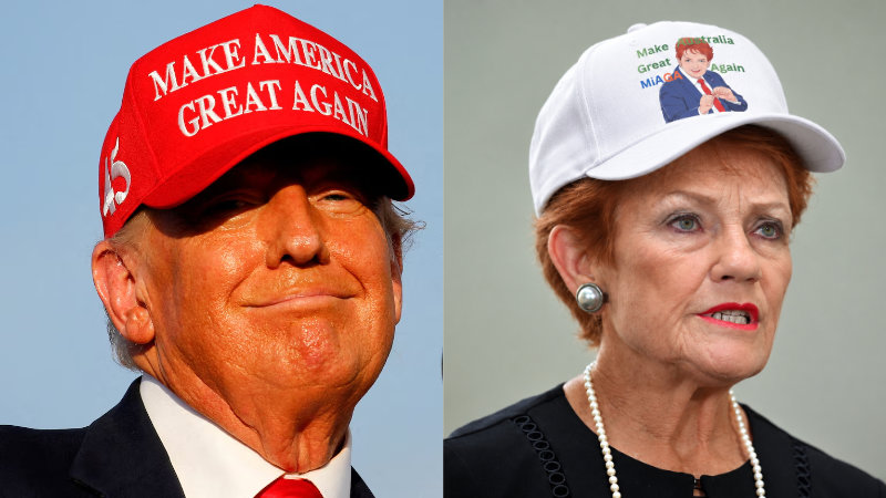 Trump and Hanson MAGA