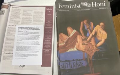 Shades of Cornell. Sydney Uni intervenes in student paper’s sexual assault investigation