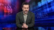 Media Watch makes accusations of "peddling conspiracies". Image: ABC Media Watch