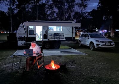 Rex Patrick on the road. One year ‘working from roam’