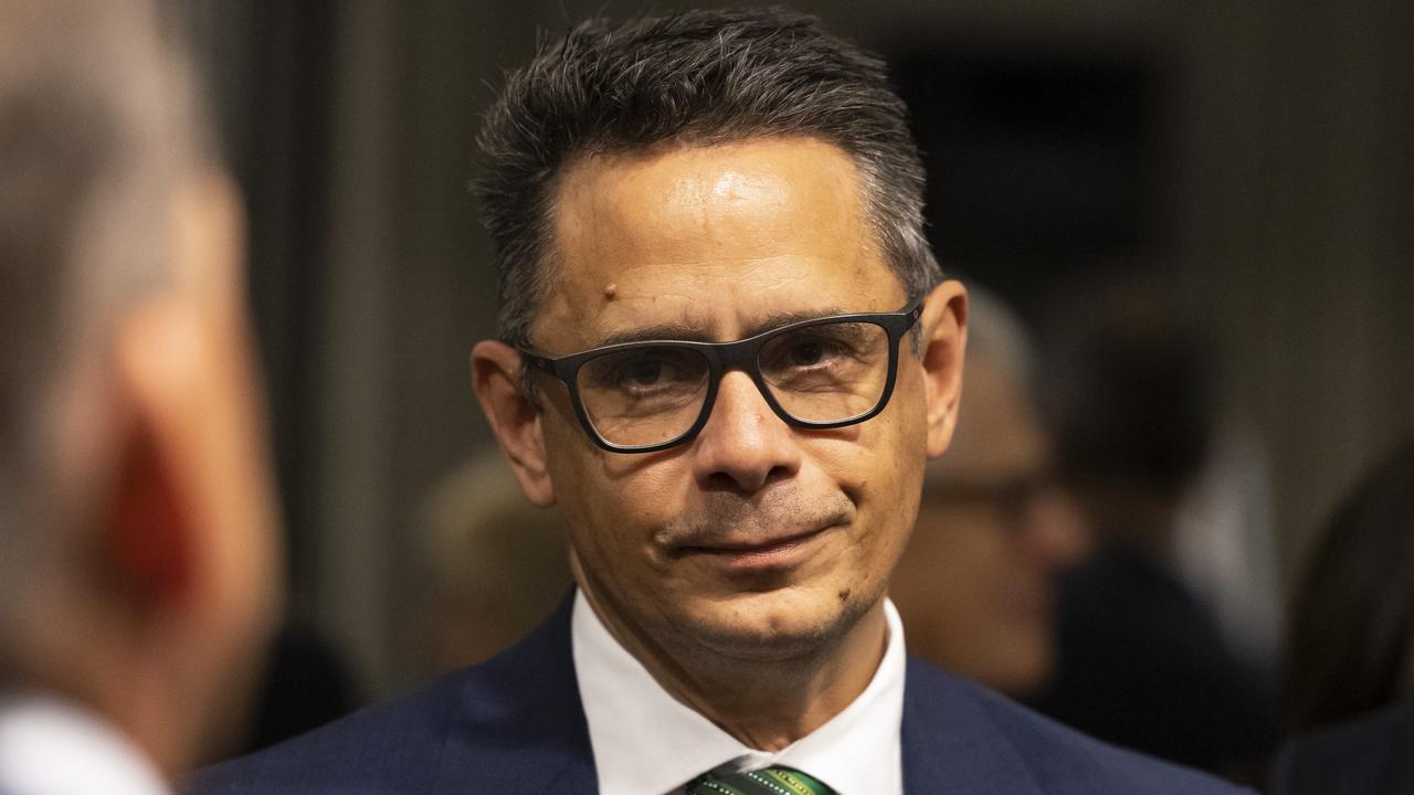 Rio Tinto remuneration committee chair Ben Wyatt at a 2023 event.
