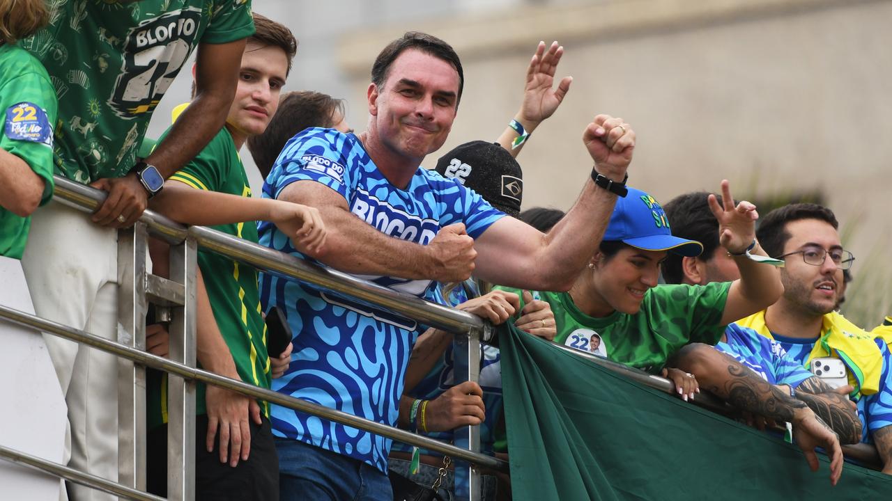Opposition presidential candidate Sen. Flavio Bolsonaro