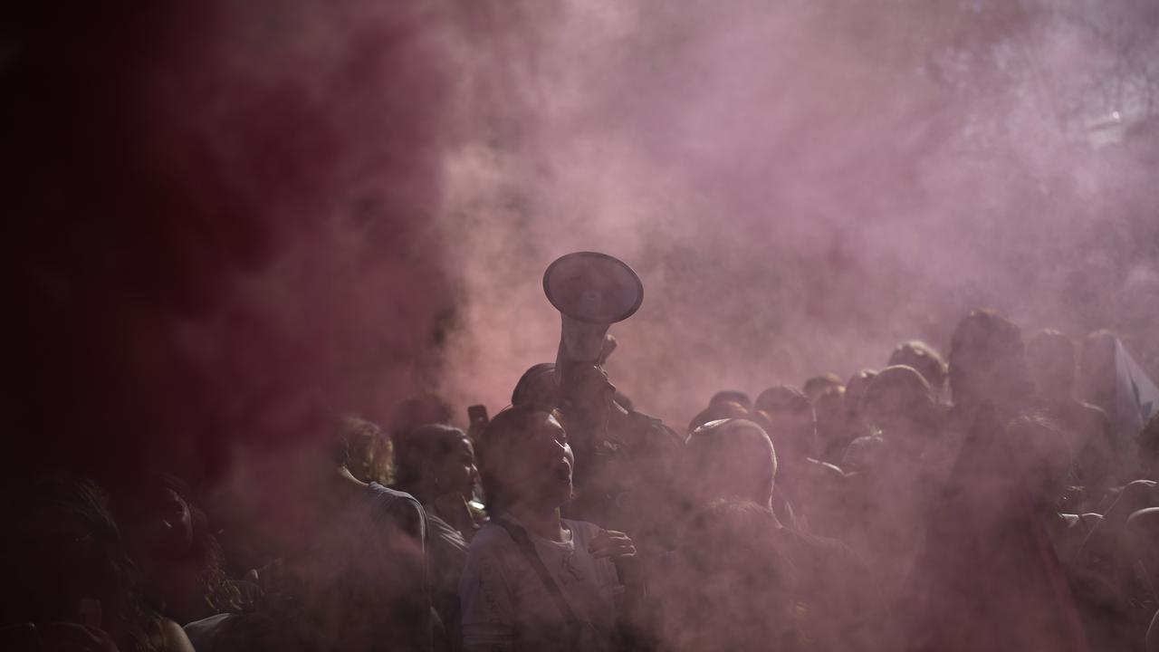 A demonstration in Marseille