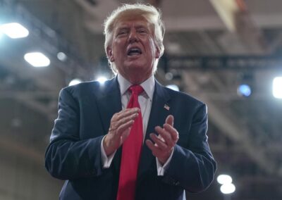 Trump visits Michigan day after Obama rallies Democrats
