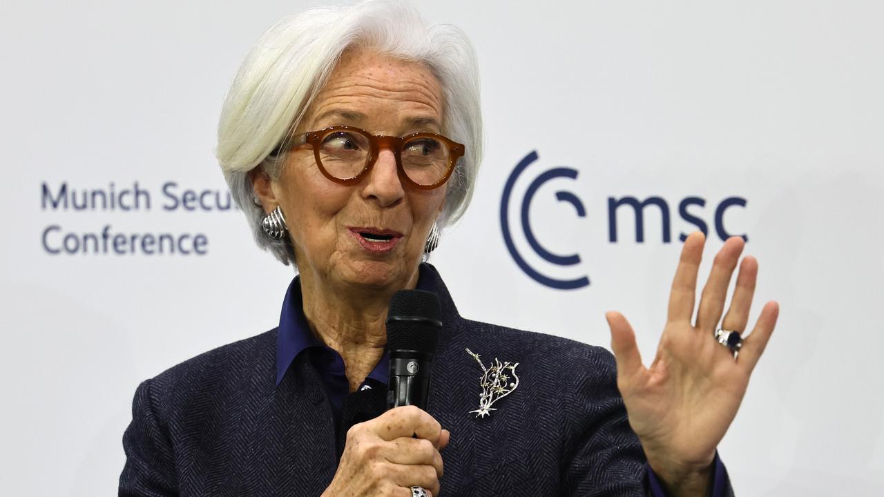 European Central Bank President Christine Lagarde