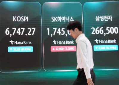 Global shares slip as European bond bashing rumbles on
