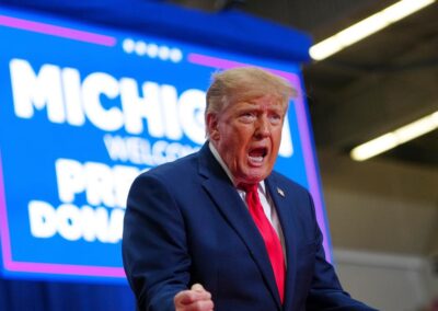 Trump escalates rhetoric against Democrat candidate