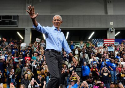Obama unloads on Trump while stumping for Democrats