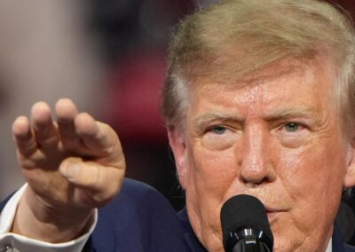 Trump warns US will ‘burn’ like France if Democrats win