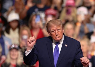 Trump cancels weekend rallies days out from election