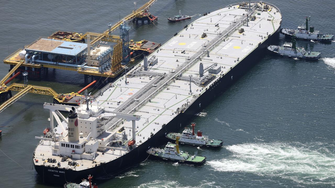 Japan's crude oil tanker Idemitsu Maru