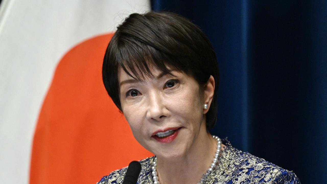 Japanese Prime Minister Sanae Takaichi