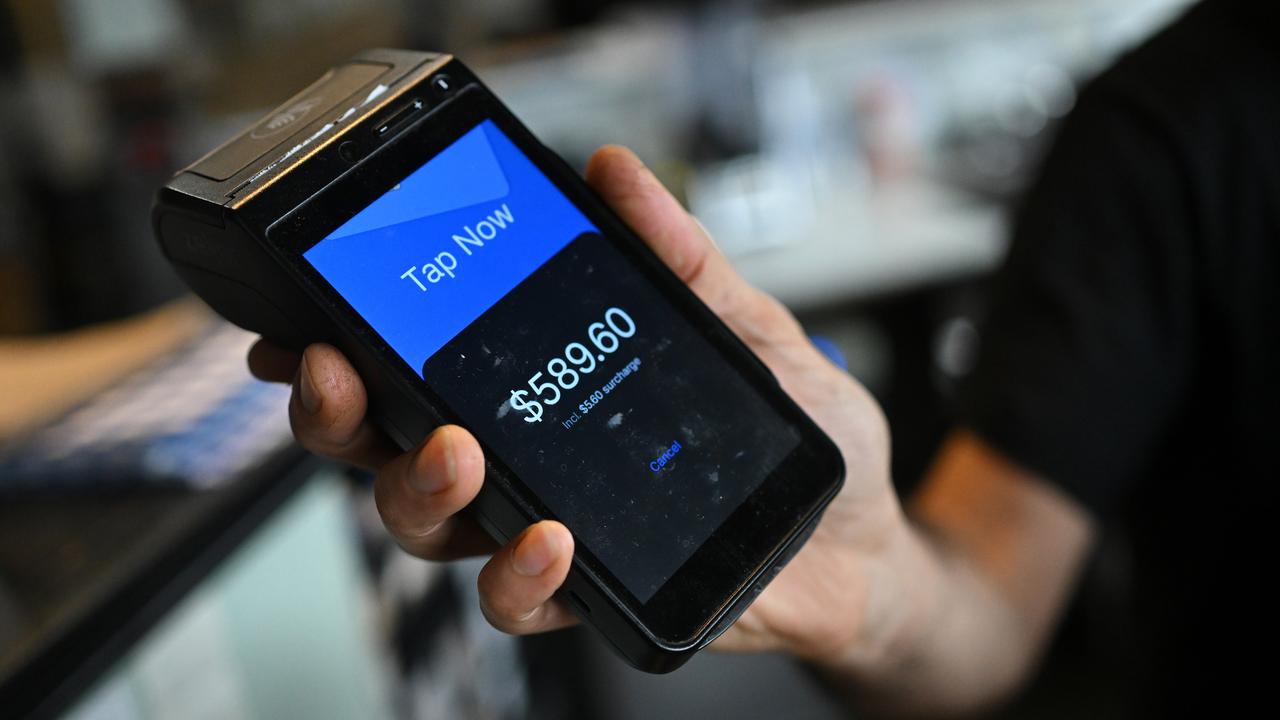 An eftpos machine