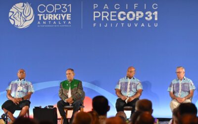 Rising sea levels attract modest attendance at pre-COP