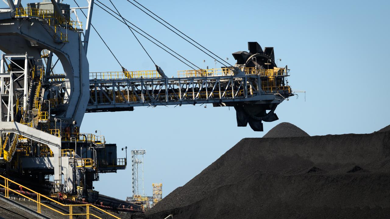 Coal loading infrastructure (file image)