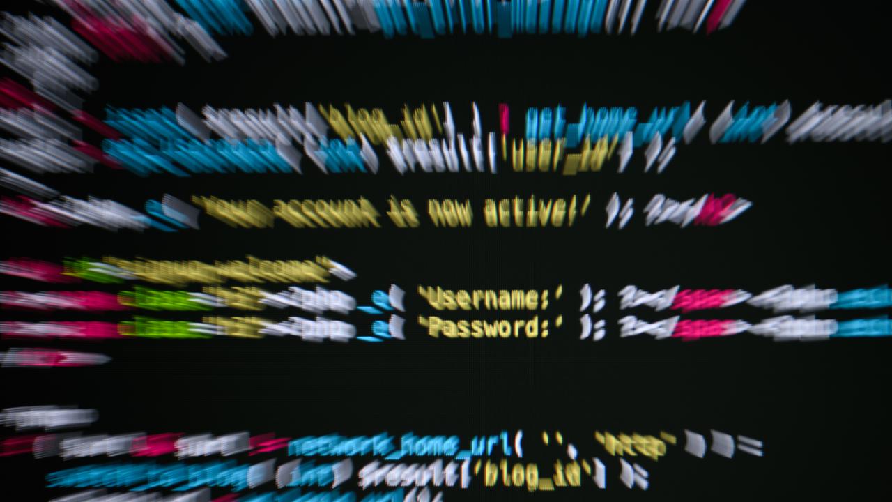 image of code dispalyed on a computer screen