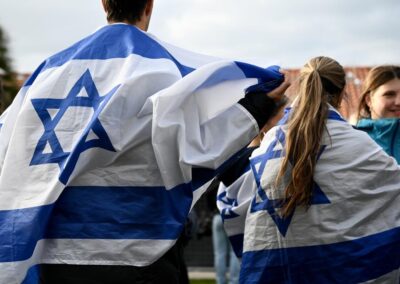 Sombre vigils mark October 7 attack amid heavy security