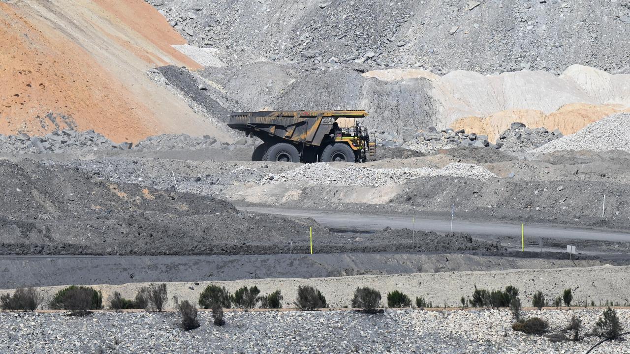 A coal hauler truck (file image)