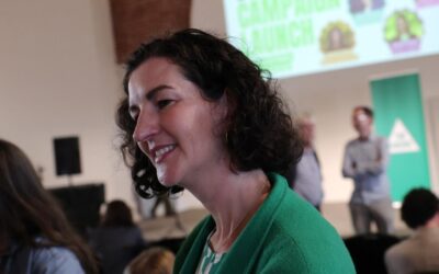 Greens launch campaign with public grocery pledge
