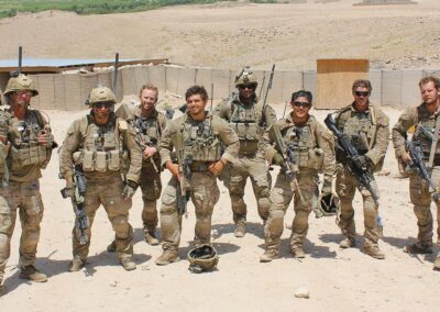 Afghanistan veterans gather to mark service anniversary