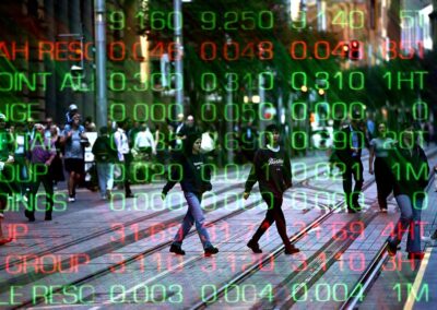 Aussie shares pare early losses, mining and tech drop