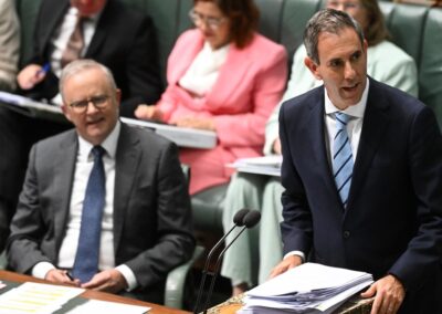 Don’t become the status quo, treasurer warns Labor