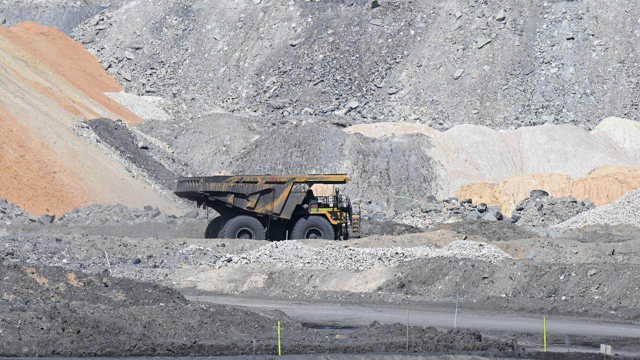 A coal hauler truck at Yancoal Australia Moolarben Coal Mine