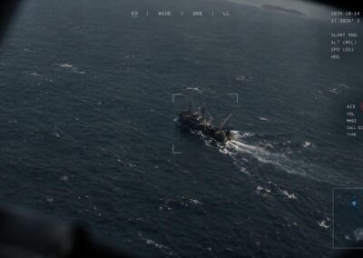 Maritime surveillance company lists on stock exchange
