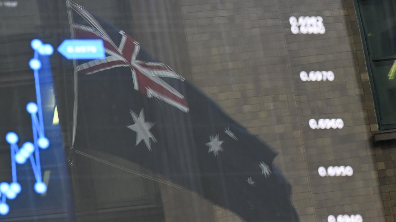 ASX stock board