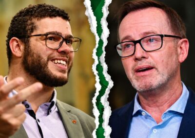 Greens divided over under-fire senator’s leave claims