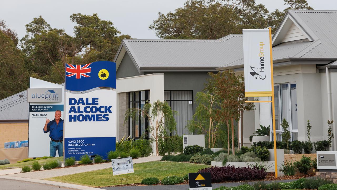Display housing in Perth (file image)