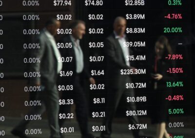 Australian shares fall, dragged lower by NAB and BHP