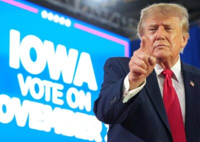 ‘Pretend I’m on the ballot’, Trump tells Iowa voters