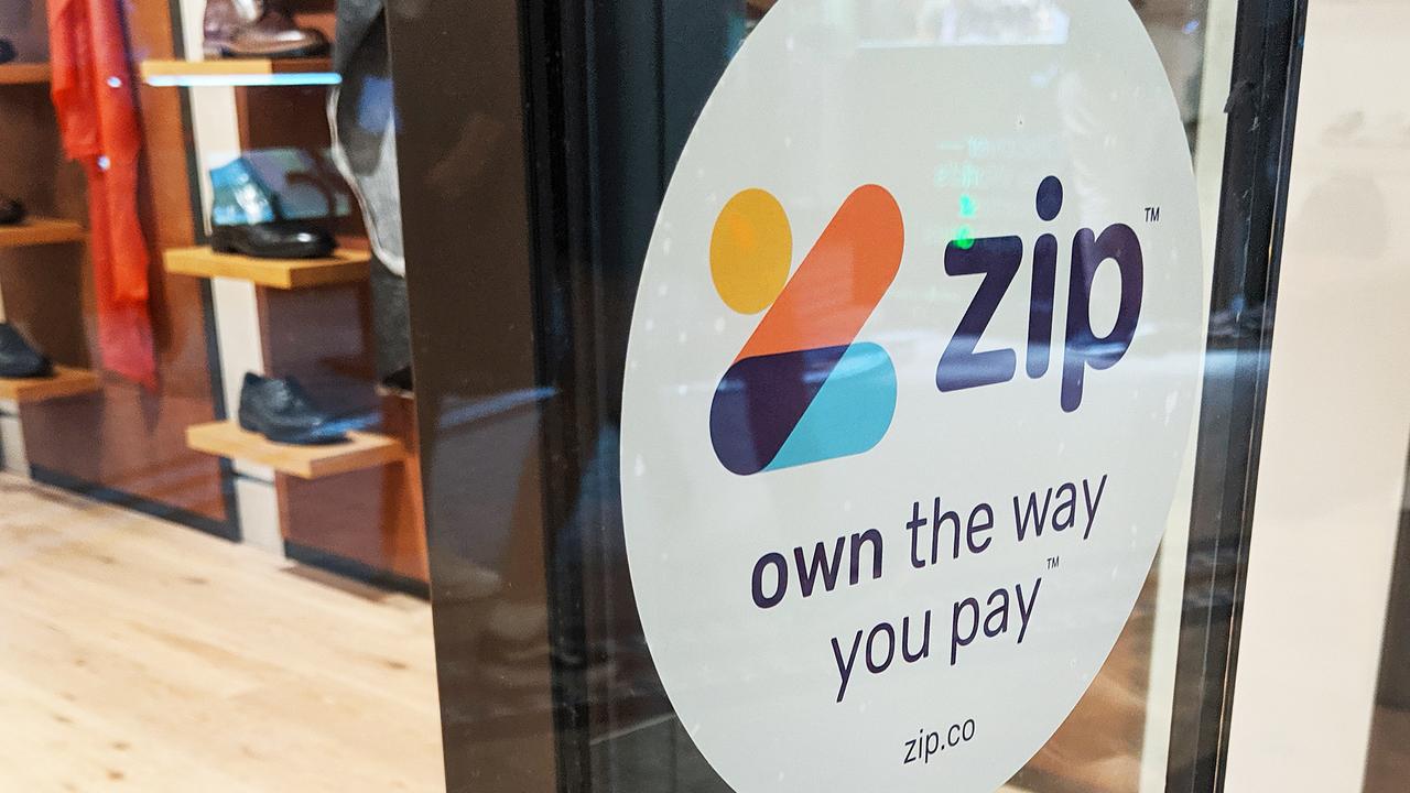 Zip Co signage (file image)