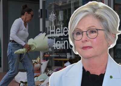Helen Haines’ condition has improved, hospital says