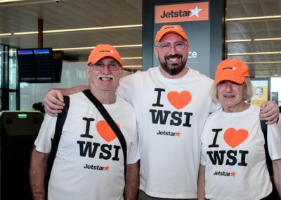 First flight takes off from ‘Australia’s best airport’