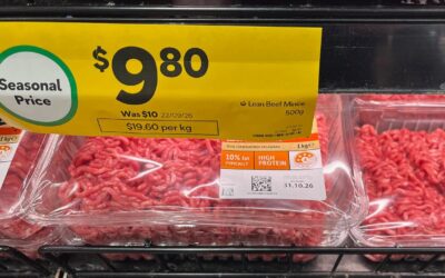 Aussies chow down on mince as high cost of living bites
