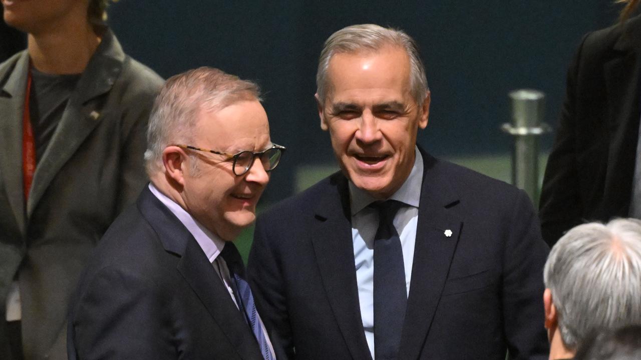 Anthony Albanese and Mark Carney