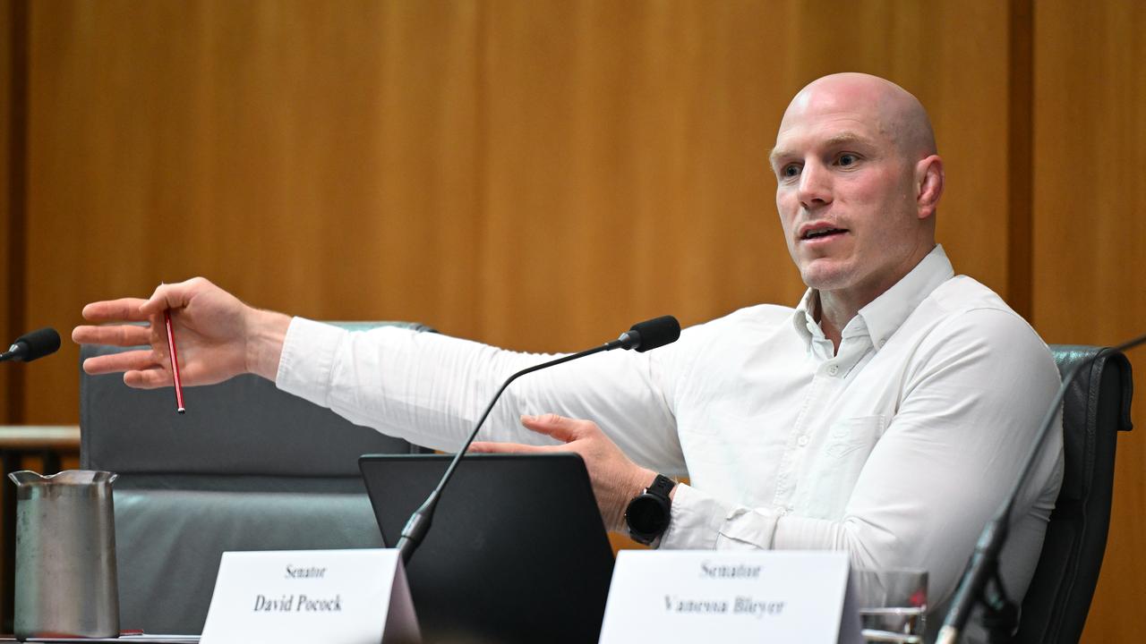 Independent senator David Pocock