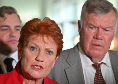 ‘Not going to defect’: Hanson downplays staffing issue